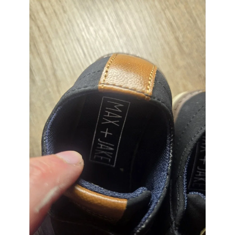 Max + Jack Kids Black Dress Shoes‎ Size 5